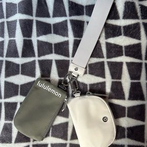 Lululemon dual pouch wristlet